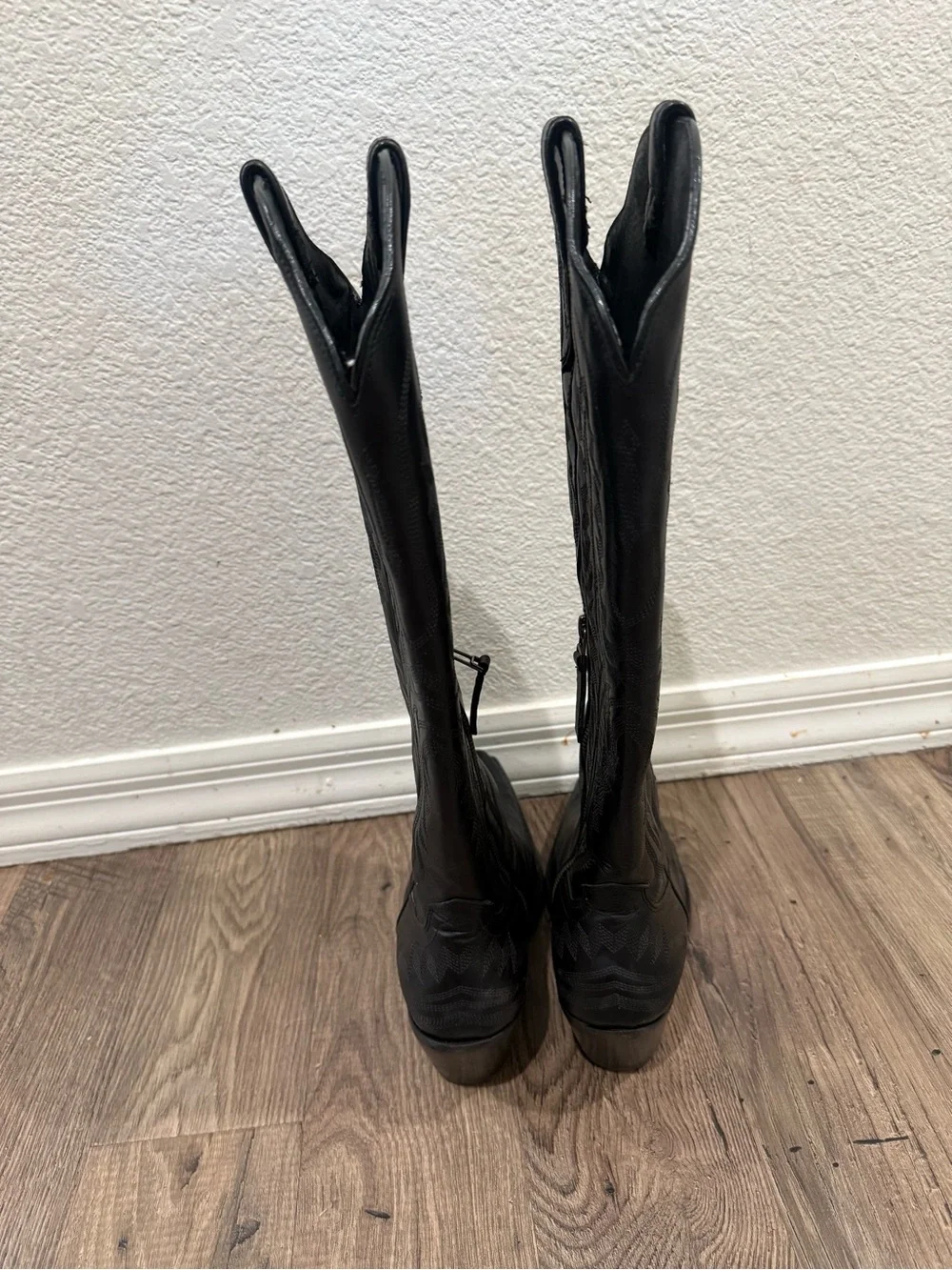 Ariat Casanova X Toe Western Boot Black Leather - Picture 7 of 9
